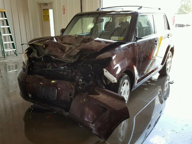 JTLKE50E691066275 - 2009 TOYOTA SCION XB Púrpura foto 2