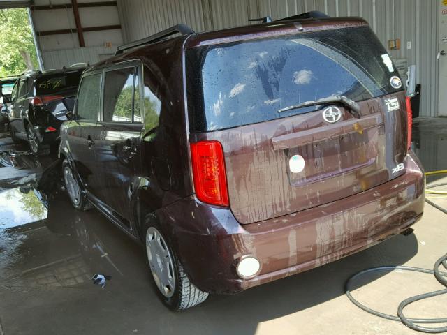 JTLKE50E691066275 - 2009 TOYOTA SCION XB Púrpura foto 3