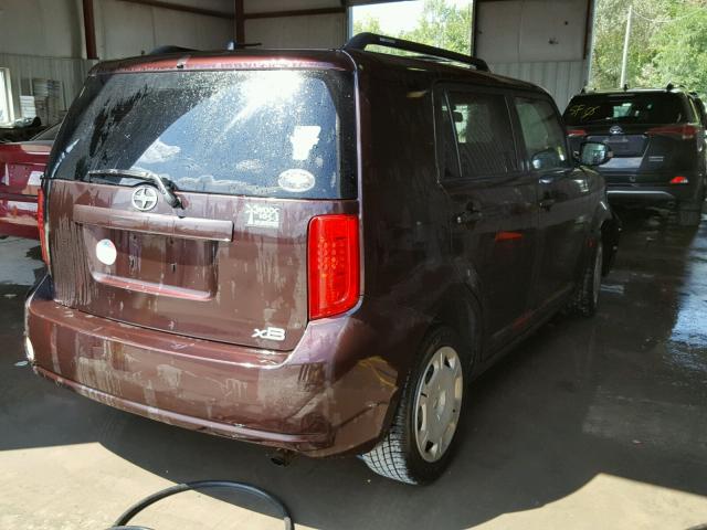 JTLKE50E691066275 - 2009 TOYOTA SCION XB Púrpura foto 4