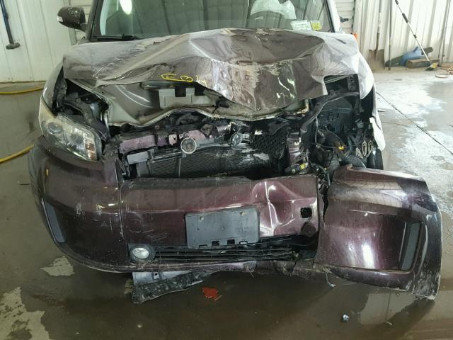 JTLKE50E691066275 - 2009 TOYOTA SCION XB Púrpura foto 7