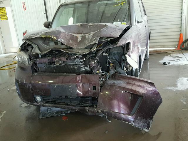 JTLKE50E691066275 - 2009 TOYOTA SCION XB Púrpura foto 9