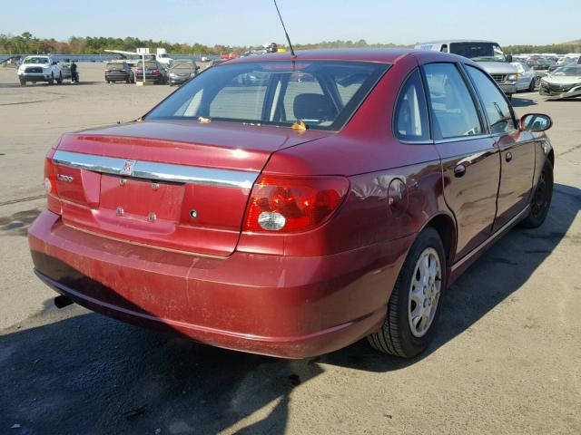 1G8JC54FX4Y518755 - 2004 SATURN L300 LEVEL RED photo 4