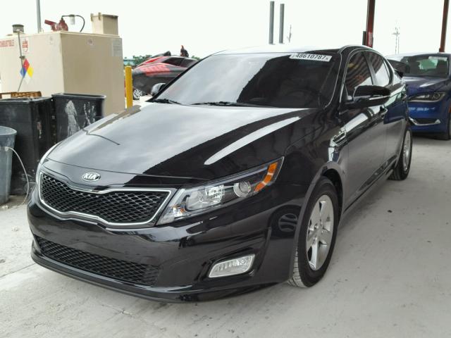 5XXGM4A78FG488918 - 2015 KIA OPTIMA LX BLACK photo 2