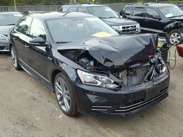 1VWDT7A33HC067113 - 2017 VOLKSWAGEN PASSAT R-L BLACK photo 1