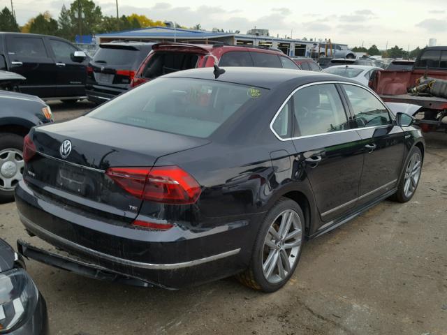 1VWDT7A33HC067113 - 2017 VOLKSWAGEN PASSAT R-L BLACK photo 4