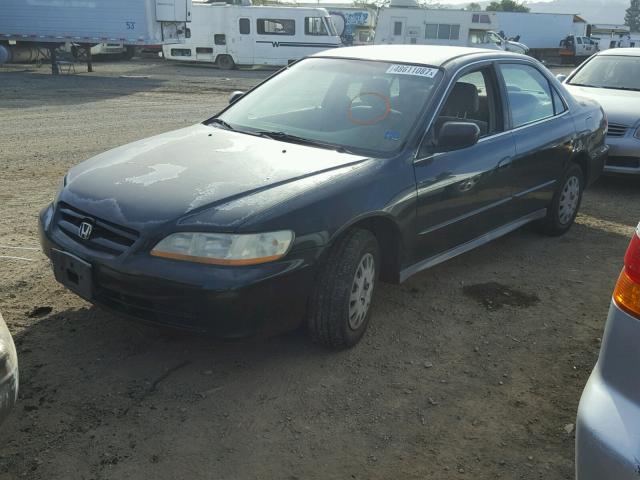 1HGCF86601A107701 - 2001 HONDA ACCORD VAL GREEN photo 2