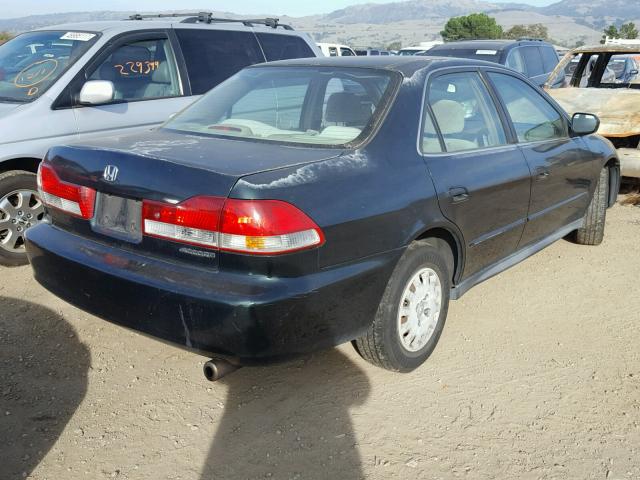 1HGCF86601A107701 - 2001 HONDA ACCORD VAL GREEN photo 4