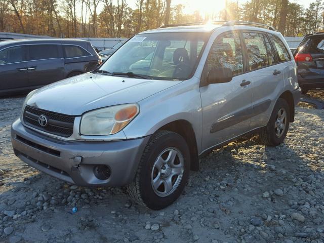 JTEGD20V440015239 - 2004 TOYOTA RAV4 GRAY photo 2