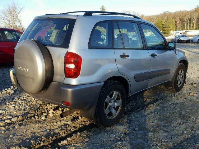 JTEGD20V440015239 - 2004 TOYOTA RAV4 GRAY photo 4