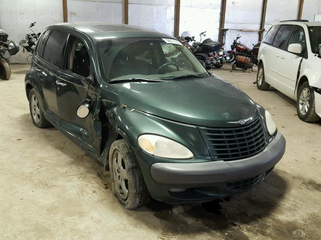 3C8FY4BB91T280562 - 2001 CHRYSLER PT CRUISER GREEN photo 1