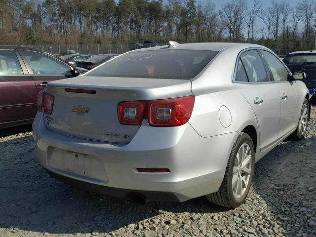 1G11F5SL3FU139914 - 2015 CHEVROLET MALIBU LTZ SILVER photo 4