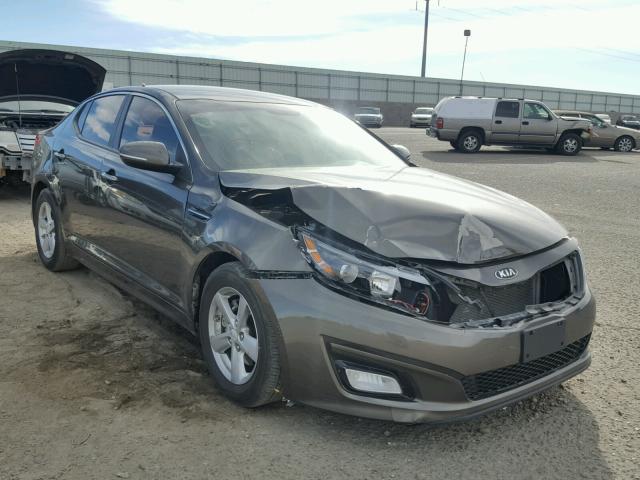 5XXGM4A7XFG373656 - 2015 KIA OPTIMA LX BROWN photo 1