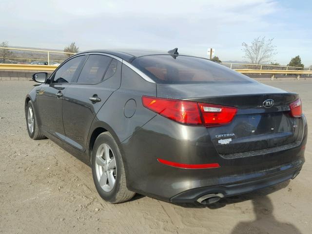 5XXGM4A7XFG373656 - 2015 KIA OPTIMA LX BROWN photo 3