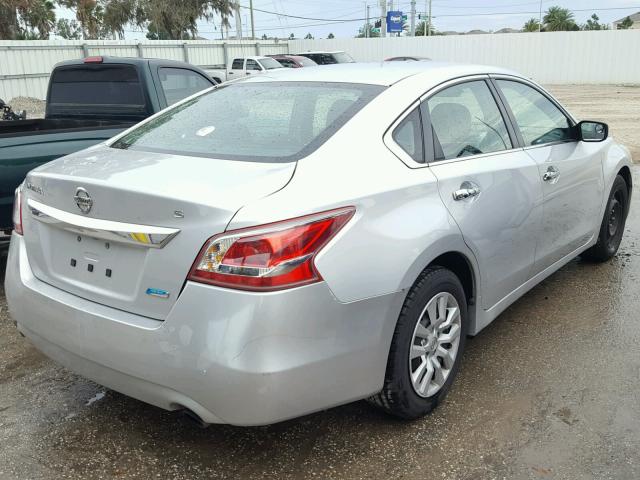 1N4AL3AP1DN432877 - 2013 NISSAN ALTIMA 2.5 SILVER photo 4