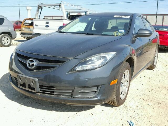 1YVHZ8BH8D5M08811 - 2013 MAZDA 6 SPORT GRAY photo 2