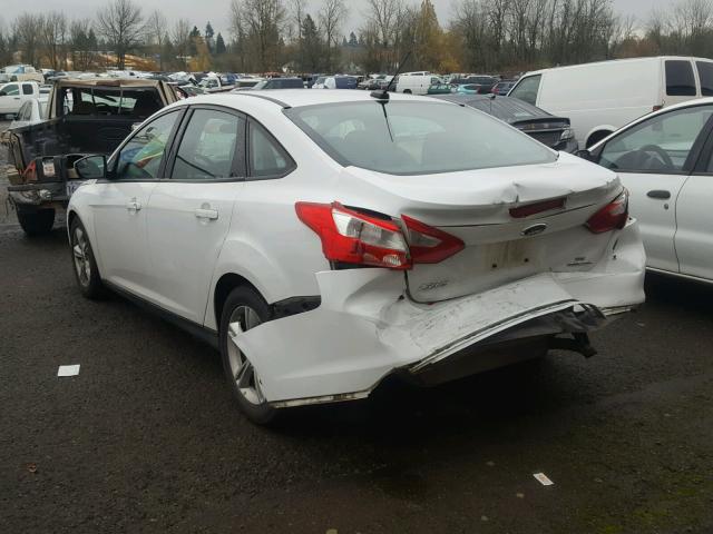 1FADP3F23EL295548 - 2014 FORD FOCUS SE WHITE photo 3