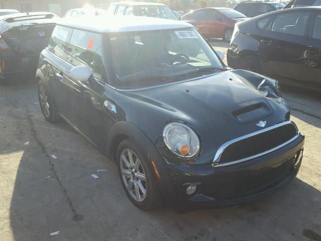 WMWSV3C57DT390602 - 2013 MINI COOPER S GREEN photo 1