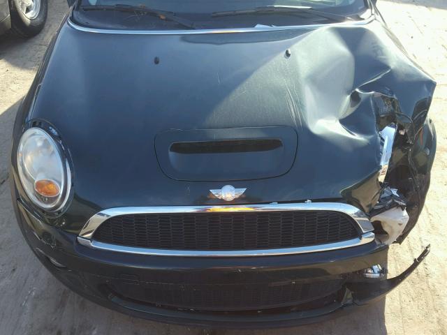 WMWSV3C57DT390602 - 2013 MINI COOPER S GREEN photo 7