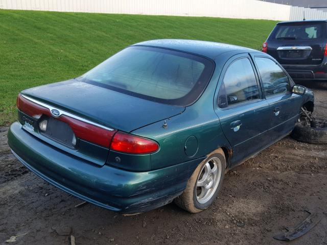 1FAFP663XYK147250 - 2000 FORD CONTOUR SE GREEN photo 4