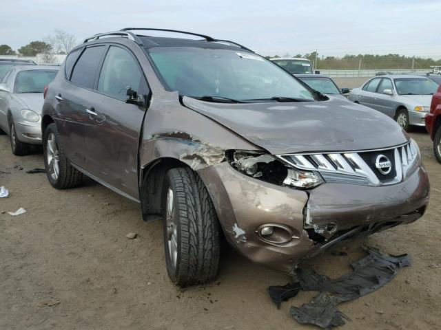 JN8AZ18W09W110568 - 2009 NISSAN MURANO S BROWN photo 1