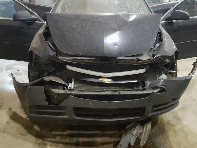 1G1ZA5EU2CF391997 - 2012 CHEVROLET MALIBU LS BLACK photo 7