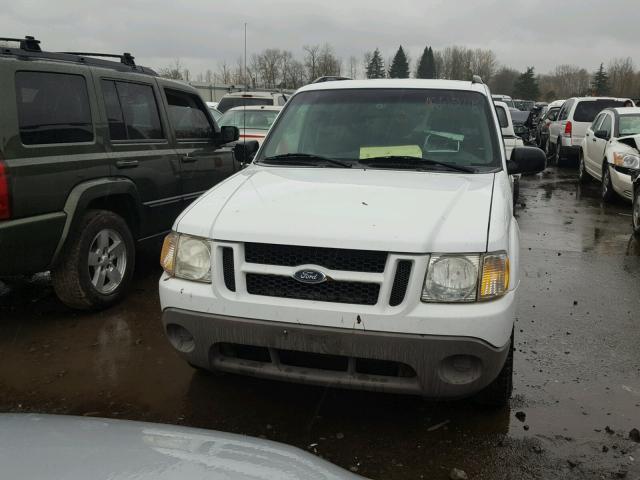 1FMYU70E41UC59706 - 2001 FORD EXPLORER S WHITE photo 10