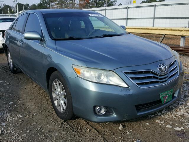 4T1BF3EKXBU583249 - 2011 TOYOTA CAMRY BASE GREEN photo 1