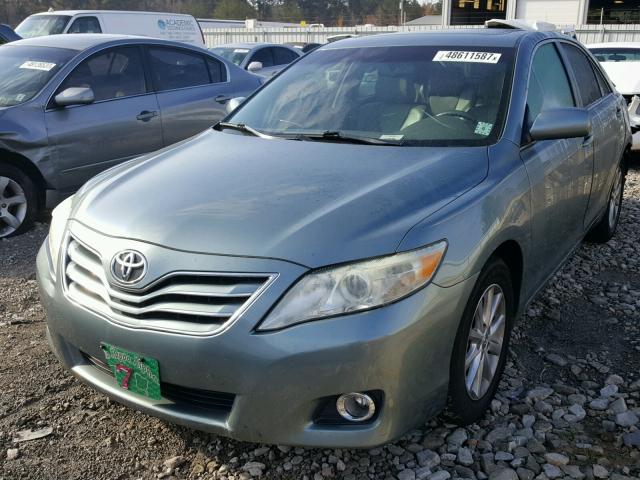 4T1BF3EKXBU583249 - 2011 TOYOTA CAMRY BASE GREEN photo 2