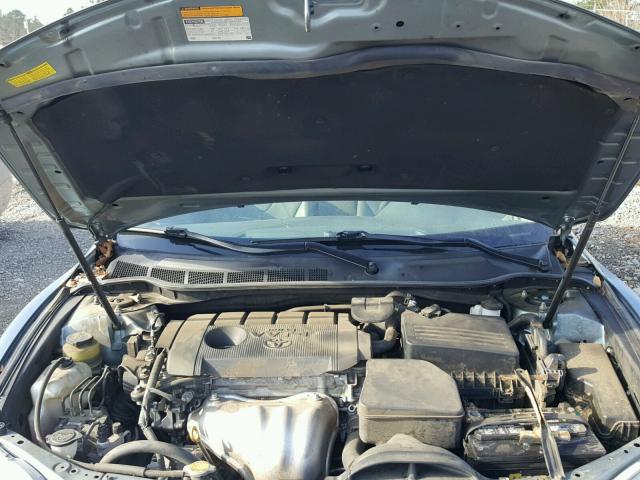 4T1BF3EKXBU583249 - 2011 TOYOTA CAMRY BASE GREEN photo 7