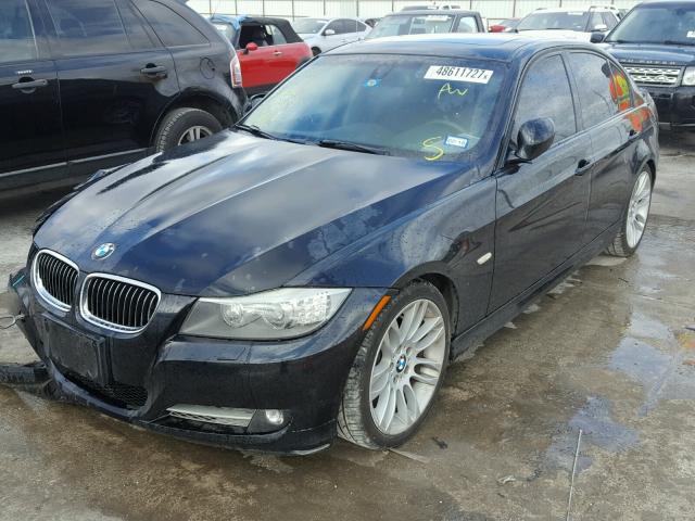 WBAPN7C54BA781390 - 2011 BMW 335 D BLACK photo 2