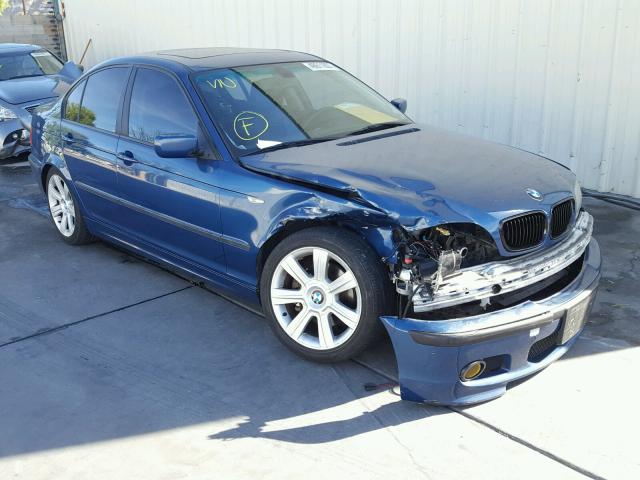 WBAEV33443KL84698 - 2003 BMW 325 I BLUE photo 1