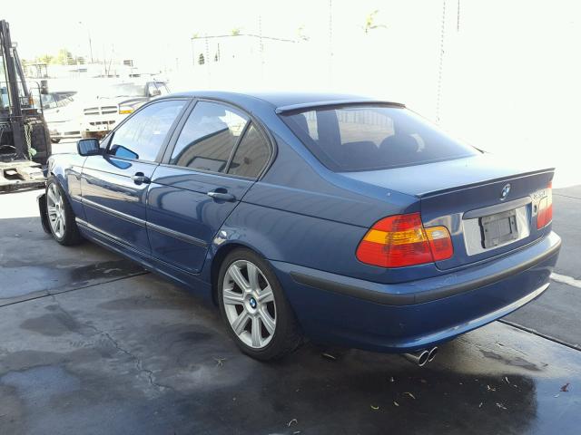 WBAEV33443KL84698 - 2003 BMW 325 I BLUE photo 3