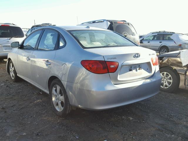 KMHDU46D68U322455 - 2008 HYUNDAI ELANTRA GL SILVER photo 3