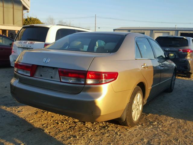 1HGCM56384A108609 - 2004 HONDA ACCORD LX GOLD photo 4