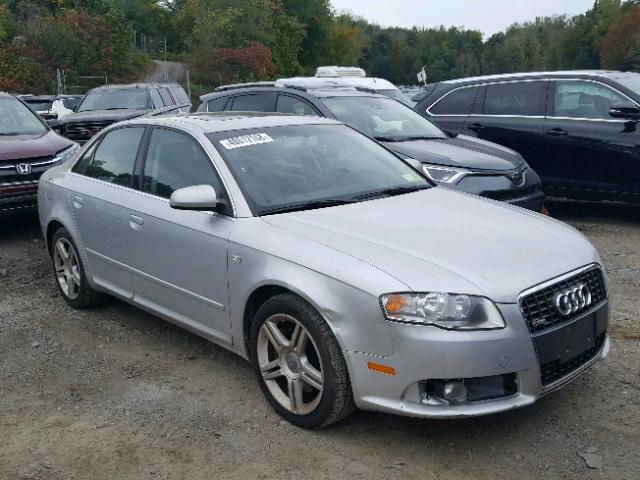 WAUDF78E08A046245 - 2008 AUDI A4 2.0T QU SILVER photo 1