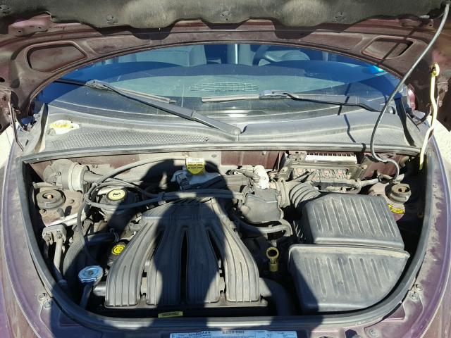 3C4FY58BX3T621615 - 2003 CHRYSLER PT CRUISER PURPLE photo 7