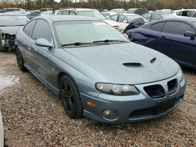 6G2VX12U16L557151 - 2006 PONTIAC GTO BLUE photo 1