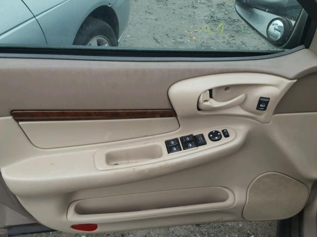 2G1WF52E239106337 - 2003 CHEVROLET IMPALA BEIGE photo 9