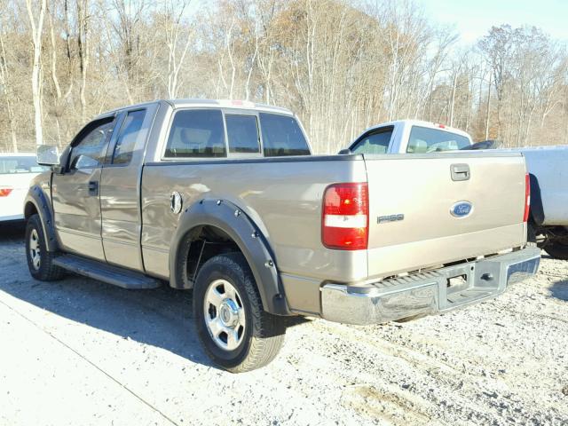 1FTRX14W24NA21884 - 2004 FORD F150 TAN photo 3