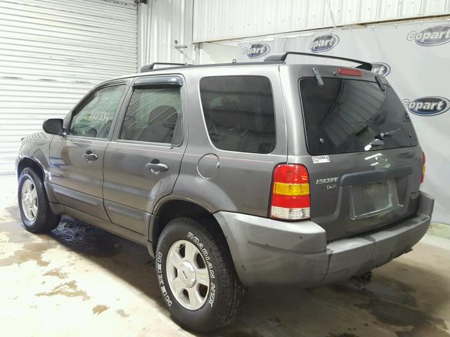 1FMYU93114KA78275 - 2004 FORD ESCAPE XLT GRAY photo 3