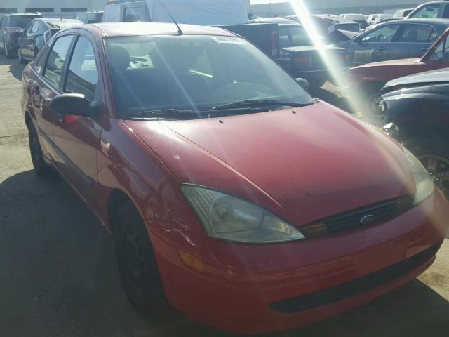 1FAFP33P82W183508 - 2002 FORD FOCUS LX RED photo 1