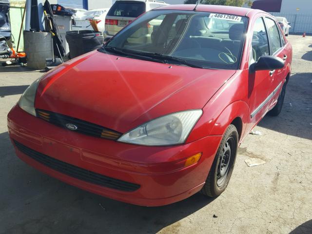 1FAFP33P82W183508 - 2002 FORD FOCUS LX RED photo 2