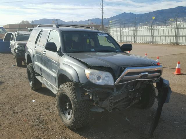 JTEBU14R360099834 - 2006 TOYOTA 4RUNNER SR BLACK photo 1