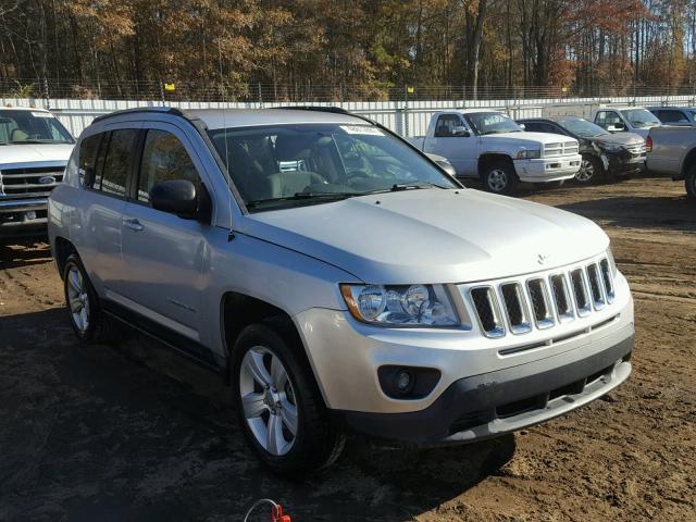 1C4NJDBB7DD271757 - 2013 JEEP COMPASS SP SILVER photo 1