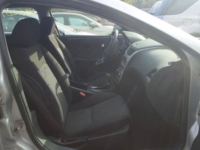 1G1ZH57B594156392 - 2009 CHEVROLET MALIBU 1LT SILVER photo 5