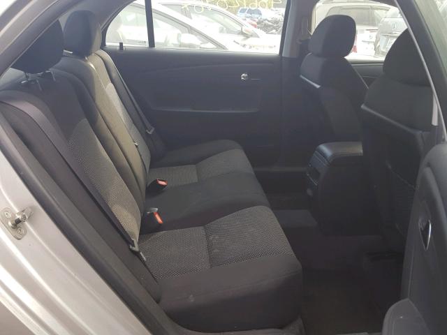 1G1ZH57B594156392 - 2009 CHEVROLET MALIBU 1LT SILVER photo 6