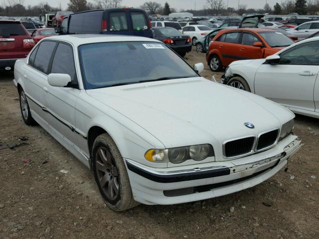 WBAGH83411DP29846 - 2001 BMW 740 IL WHITE photo 1