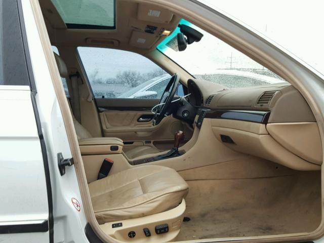WBAGH83411DP29846 - 2001 BMW 740 IL Beyaz fotoğraf 5