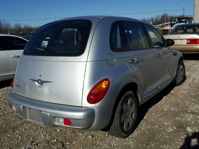 3C4FY48B54T279860 - 2004 CHRYSLER PT CRUISER SILVER photo 4