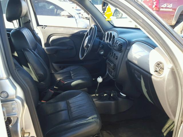 3C4FY48B54T279860 - 2004 CHRYSLER PT CRUISER SILVER photo 5